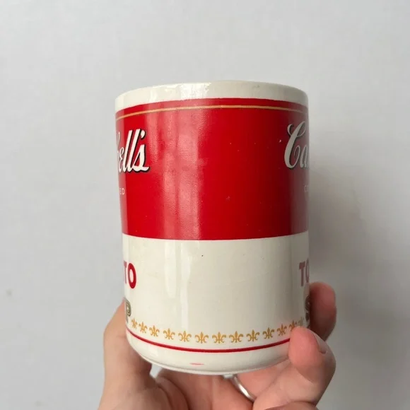 VTG Red and White Campbell's Mug - Picture 3 of 5